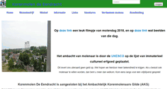 Desktop Screenshot of molen-de-eendracht.nl